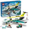 LEGO City Emergency Transport Aircraft Toy Block Educational Gift Boys Girls Children Ages 6 7 8 9 Vehicle Airplane Airship Science Mother Father