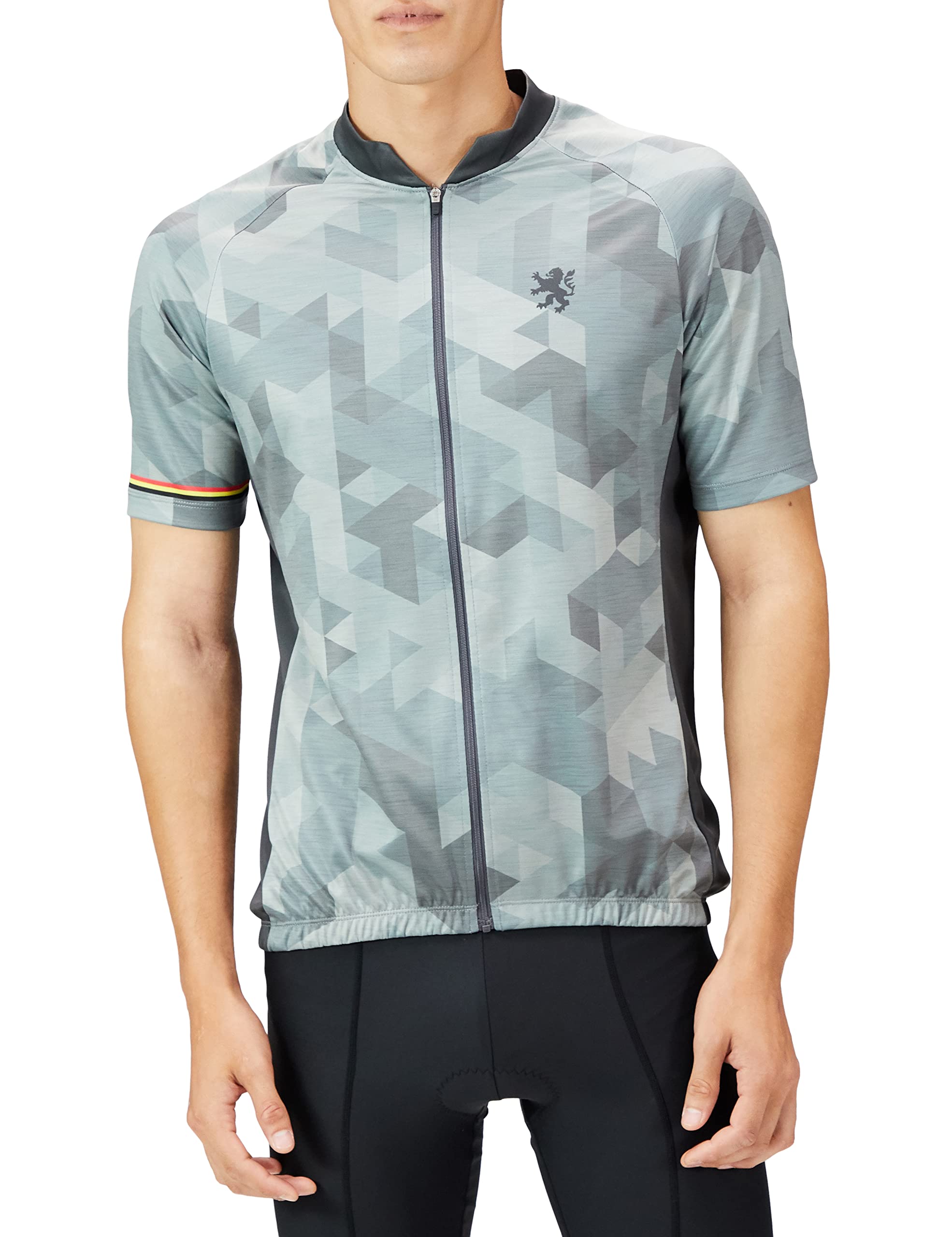 

Kapelmuur Short Sleeve Printed Jersey Mosaic Size XS Shirt, Print, Gray, серый