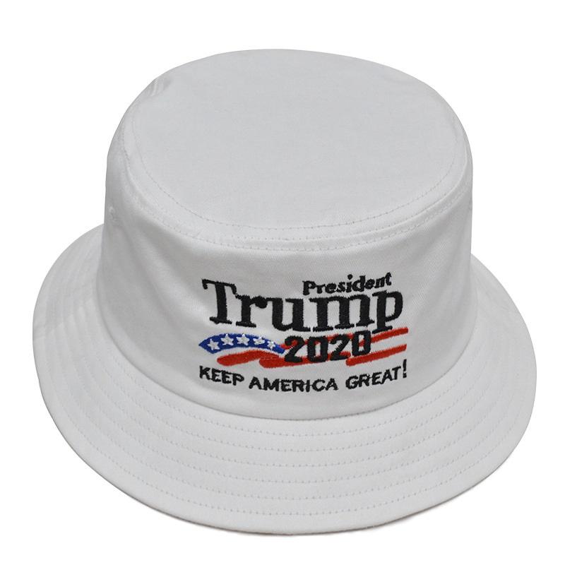 Donald President Trump 2020 Keep America Great Cap Embroidered Bucket Hat Unisex