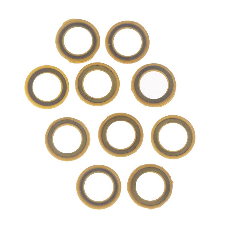 10X Gear Case Lube Oil Drain Plug Washer Gasket 26-830749 For Mercury Marine/Mercruiser Boat Parts Motor Boat