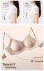 2026 Retro Leopard Print Seamless Push-Up Bra for Small Busts