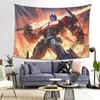Optimus Prime Tapestry Wall Hanging Aesthetic Home Decor Tapestries for Dorm Room