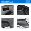 Double Sun Lounger for 2 People, Incl. Cushions and Canopy, 200 Cm X 139 Cm X 140 Cm. Dark Gray