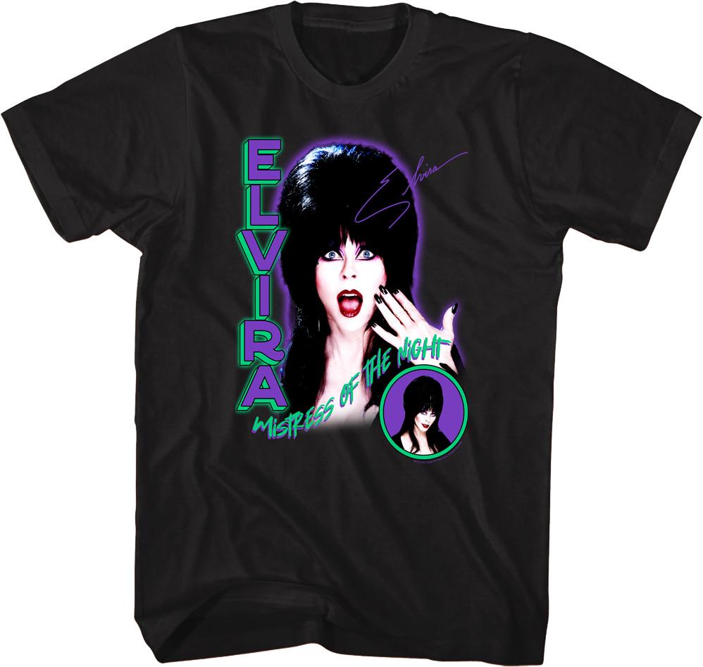 Mistress of the Night Elvira T-Shirt Unisex T-Shirt M
