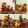 Adorable Capybara Plush Doll Soft Stuffed Animal Cute Gift For Girls Birthday Present