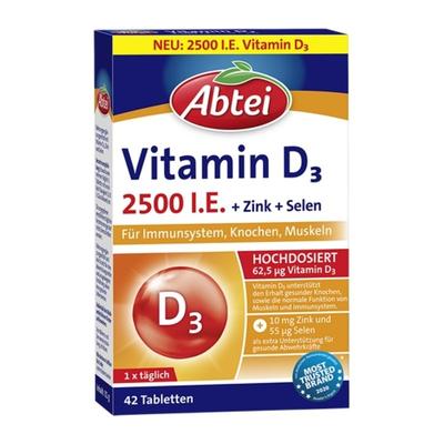 Aptai Vitamin D3 (42 Tabletten)