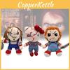 Adorável Boneco de Pelúcia Chucky Design de Abóbora Para Halloween Decoração Criativa e Presentes