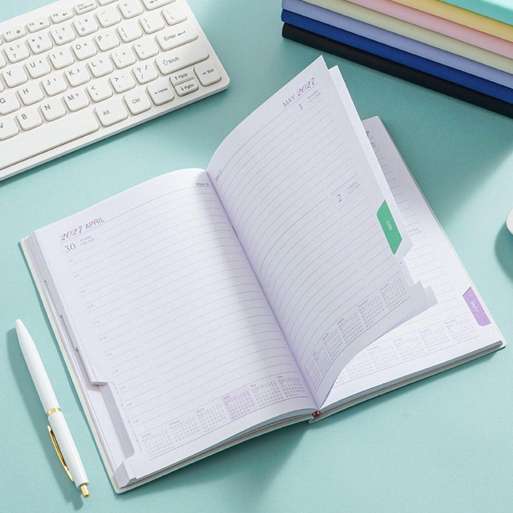 A5 2027 Schedule Planner 12 Month Agenda Planning Notebook New Planner Notepad  Time Management