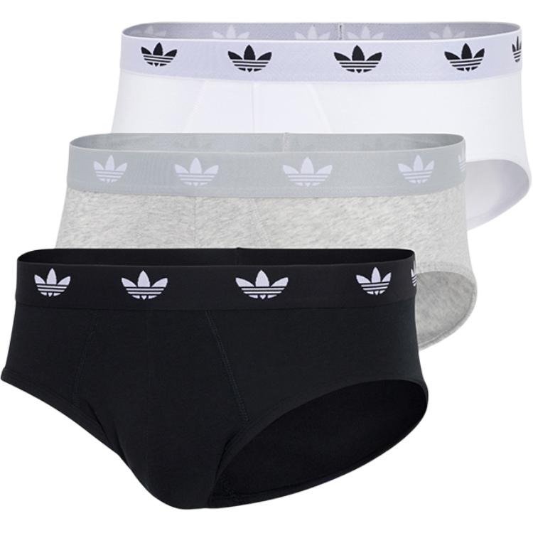 

Adidas Originals SS25 Quick-Drying Breathable Fashion Skin-Friendly Comfortable Underwear 3-Pack Men Underwear 4AR001-917 S