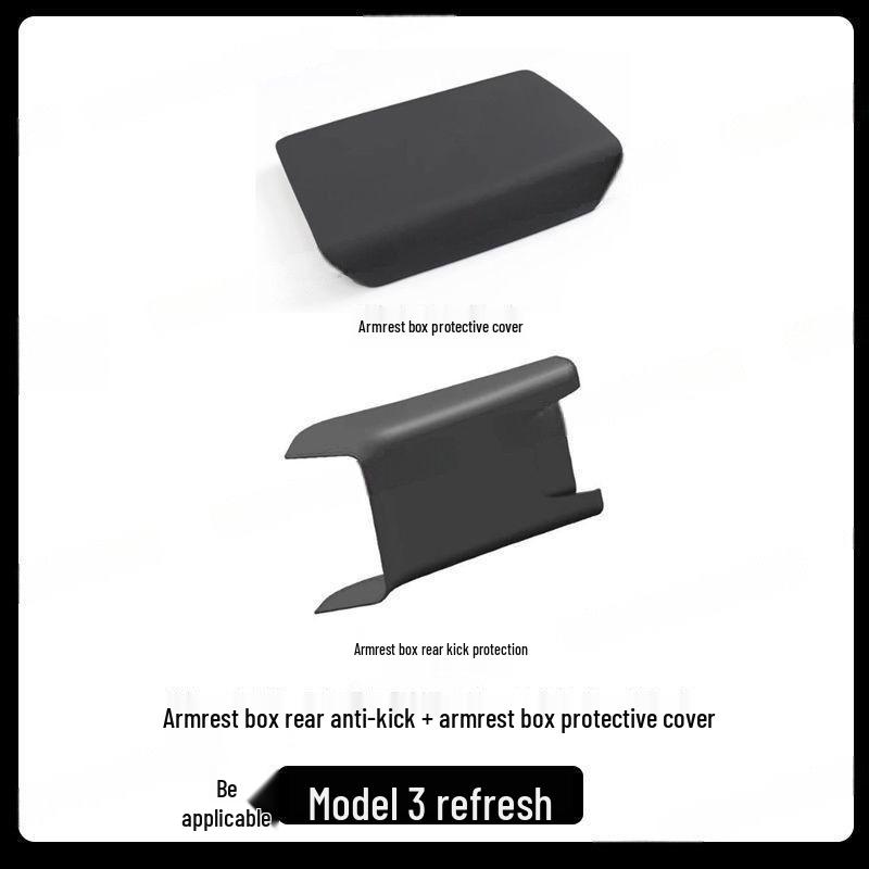 Килимки проти бруду для центральної консолі та задніх сидінь Tesla Model Y 2025 року