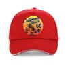 Vintage California Malibu Beach Sun Hat Fashion Beach Cartoon Print Baseball Cap Men Women Summer Snapback Hats
