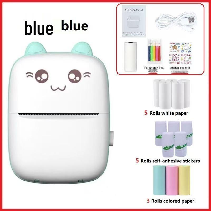 

Ультрапрозрачный портативный интеллектуальный мини-принтер для сортировки ошибок - Термомашина без чернил для студентов