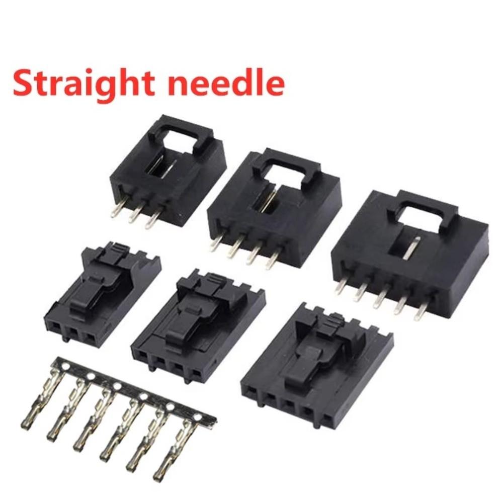 5Sets Straight Pin Pin Header Housing With Buckle Crimp Terminal New Dupont Connector Kit PCB