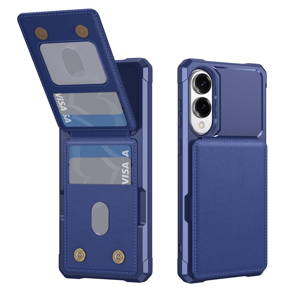 Wallet Case Card Holder Slot Phone Case for Galaxy S25 Edge S24 FE S23 Ultra S22 S21 Plus A56 A36 A26 A16 A06 A55 A35 A25 A15 5G