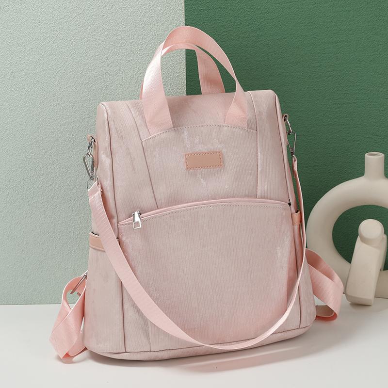 Mochila Vintage para Mujer de Gran Capacidad Bolso de Hombro Multifunción