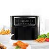 Kitchencook AIRMED8 Doppel-Heißluftfritteuse