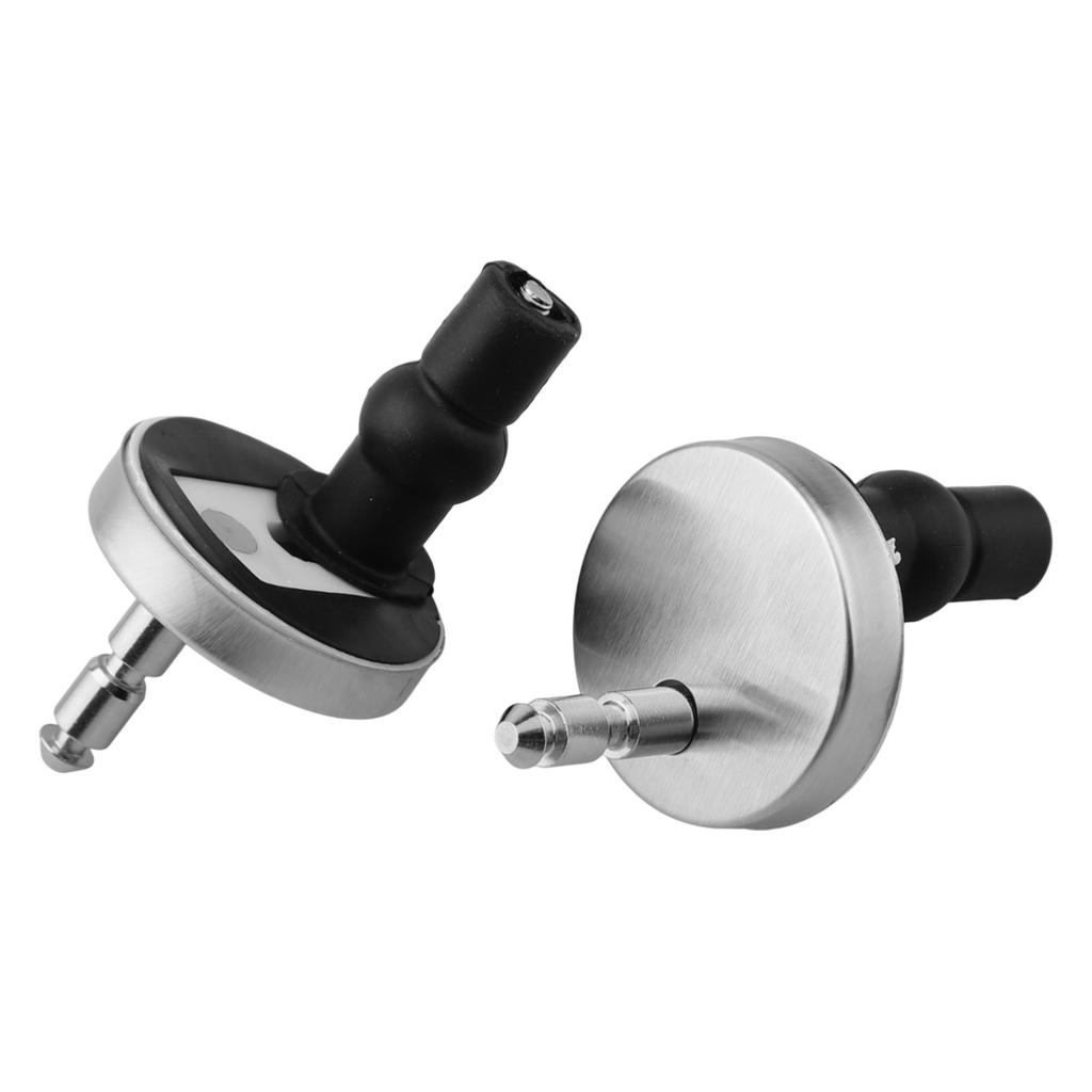 Brand New Toilet Seat Hinges Heavy Duty Hinge Stainless Steel + Plastic Strong Top Close Release Quick Replacement