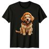 Golden Retriever Puppy Dogs Animals Unisexs TShirt Unisexs Tee Graphic Top