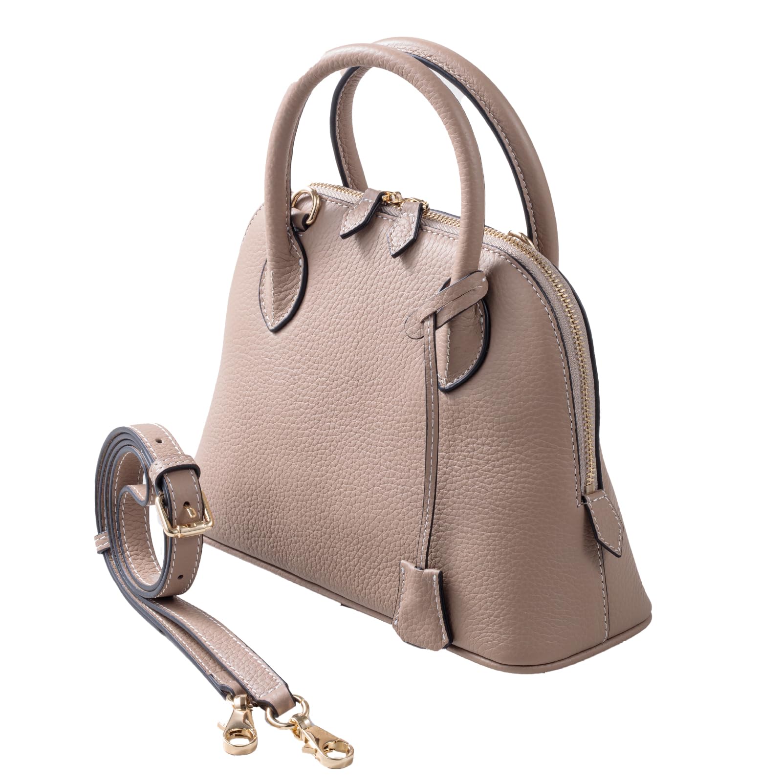 

Grasse S size genuine leather shoulder bag ladies 2way formal bag [La Closet] 99-3001 (greige)