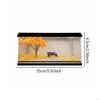 1/64 Modellauto Vitrine mit Bank DIY Künstlicher Baum Mikro-Diorama Szene