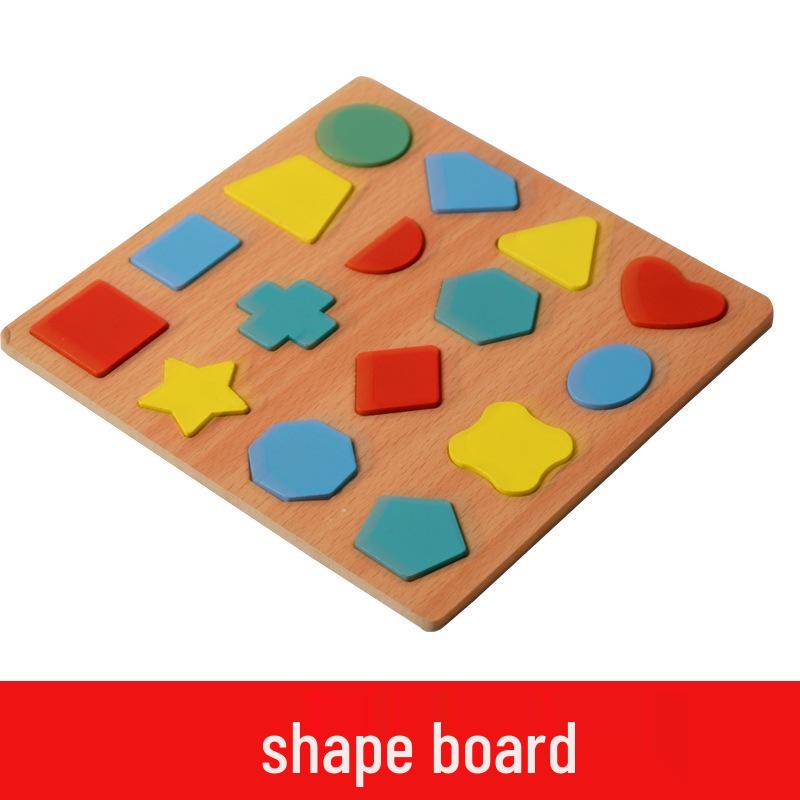 Детские деревянные кубики-пазлы с алфавитом и цифрами для раннего обучения