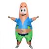 Adults Inflatable Patrick Star Cosplay Costumes Garments Unisex Party Performance Cartoon Character Outfit Suit Party Carnival