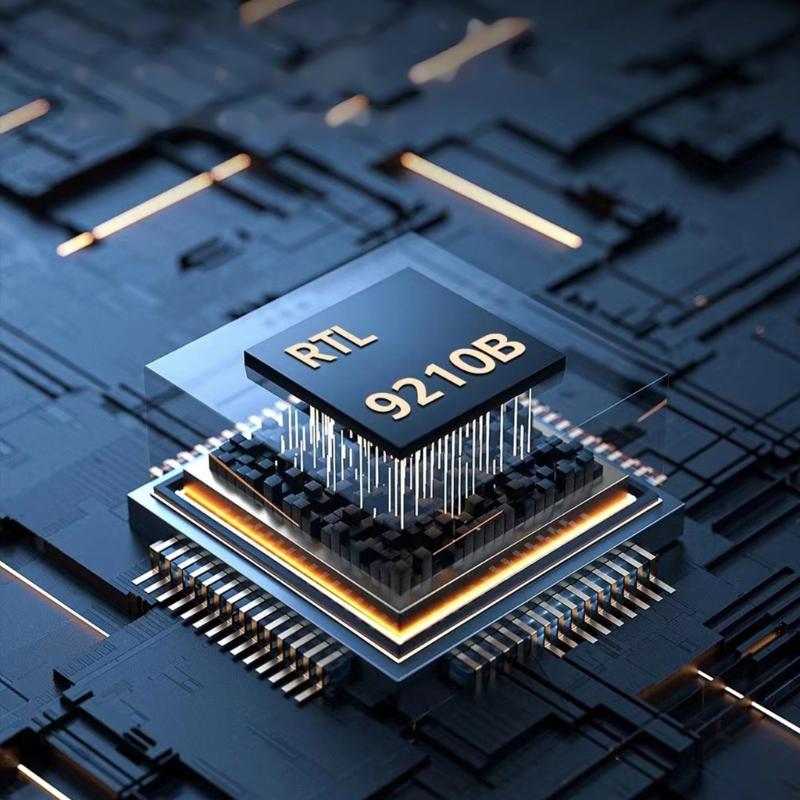 Solid Disk Case M.2 Solid Disk Enclosure Supports 10Gbps Fast Speed Data Transfer Aluminum Heat Dissipation Power Failure Protect