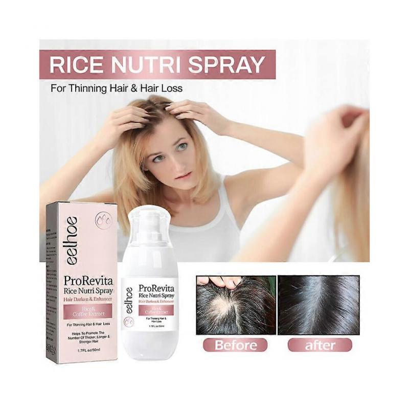 3Pcs Zephta H-Regrow 2.0, Zephta Hair Regrowth, Prorevita Rice Nutri Spray, for Hair