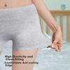 jindu Women's Boyshort Underwear, Anti-Chafing, Pure Cotton, Mid-Rise, Spring And Summer, Safety Base Layer, Anti-Exposure, Two-In Four-Corner Shorts