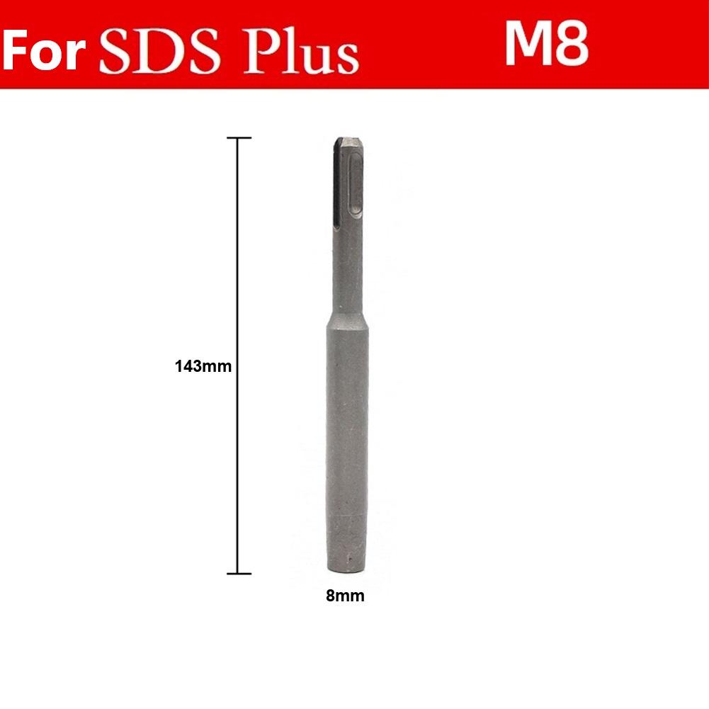 

1 Pcs Ground Rod Driver Tools For SDS-Plus Forged Steel Drill Bit For Hammer Drill M8-M20 Drill Power Tools
