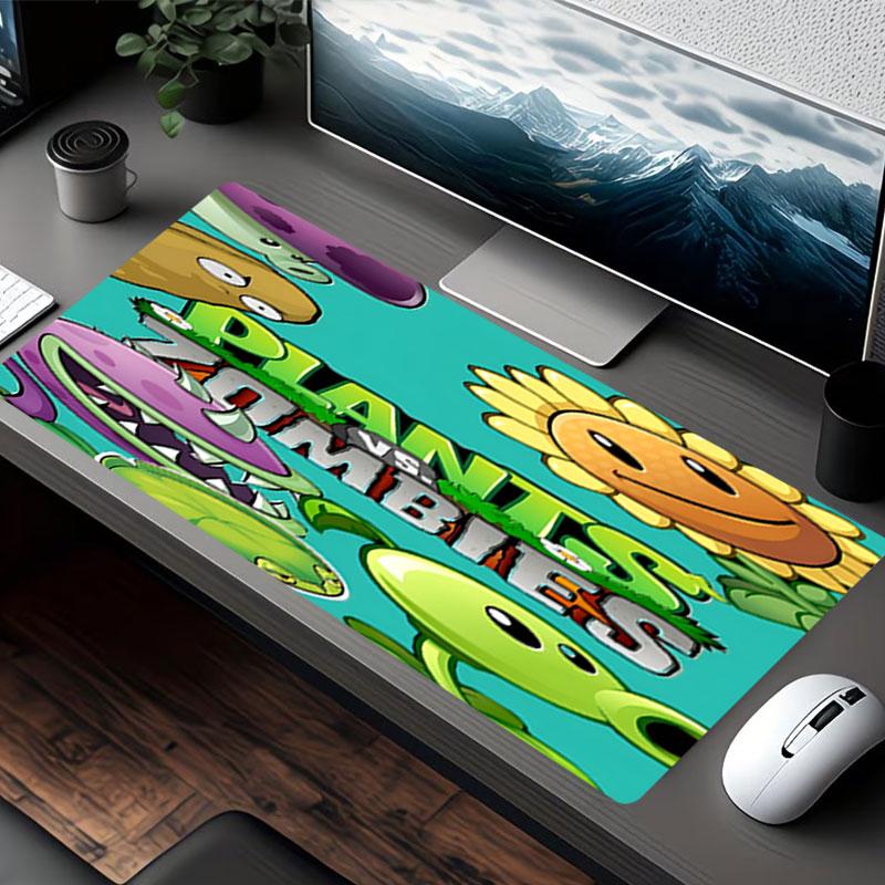 Plants vs. Zombies Print Mouse Pad, for Keyboard Pad Laptop PC Mat for Office Home Use, Desk Decor, Perfect Birthday Gift for Gamers