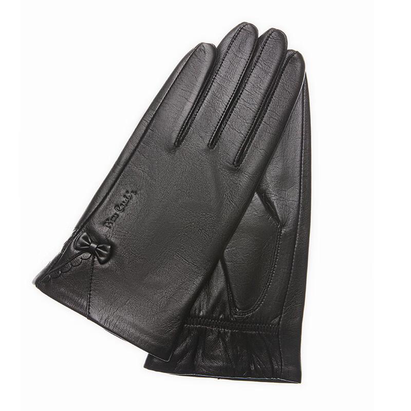 Pierre Cardin Women's Genuine Goat Leather Winter Gloves