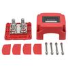 4XM10 For Auto RV Marine Truck Boat Heavy Duty 400A 48V Bus Bar Tin Plated Copper Power Distribution Block Ground Busbar Box