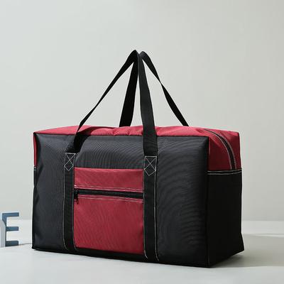 Große Kapazität, kontrastfarbene Reisegepäcktasche, Oxford-Stoff, Kurzstrecken-Boarding-Aufbewahrungs-Reisetasche