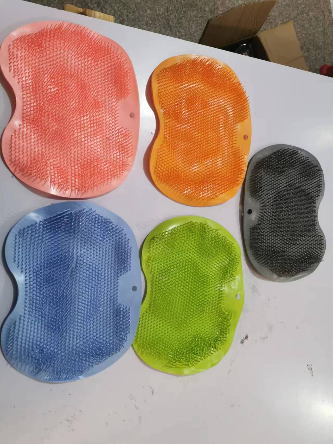 

Силиконовый скраб для спины для безболезненного купания - Ленивый специальный сильный грязевой массаж для мужчин и женщин 130g / Grass Green