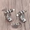 2Pcs Drum Clamp Connector Metal Clamp Drum Expansion Clip Drum Set Pipe Clamp Hardware Percussion Instrument Parts