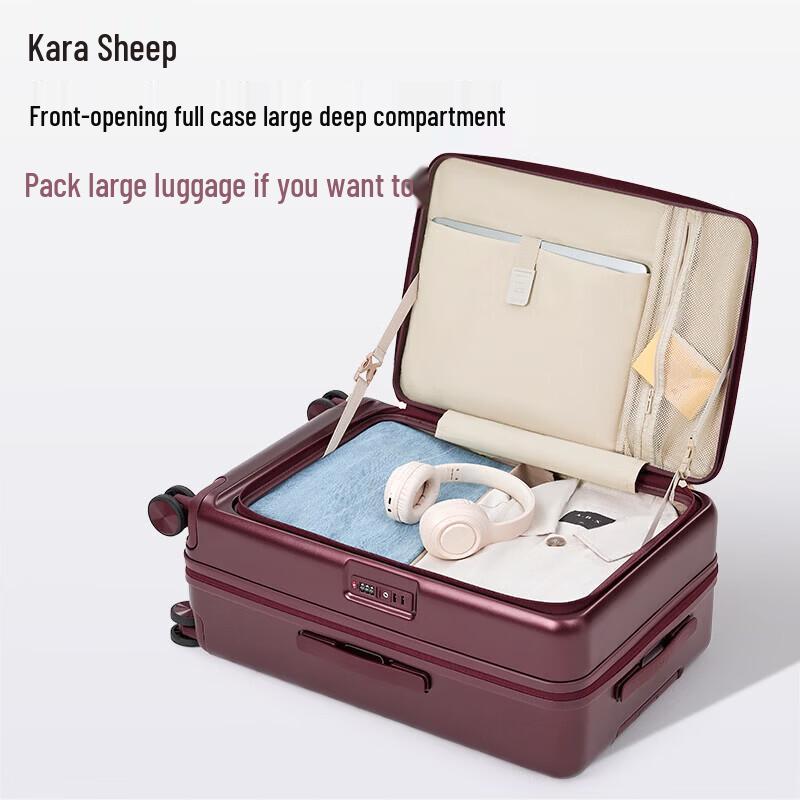 KALA·Y Cloud Series 3.0 Expandable Side-Opening Carry-on Luggage