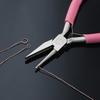 Cute Pink Anti-slip Splicing &Fixing Jewelry Pliers Tools for Jewelery Making