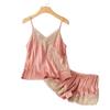 Women's Ice Silk Camisole & Shorts Set - Spring/Summer 2022 Trendy Pure Style
