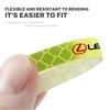 Diamond Grade Reflective Wheel Hub Sticker Decals Decoration For Lexus F SPORT LBX NX RX 350h 450h ES UX 300e GS GX IS LS LX CT