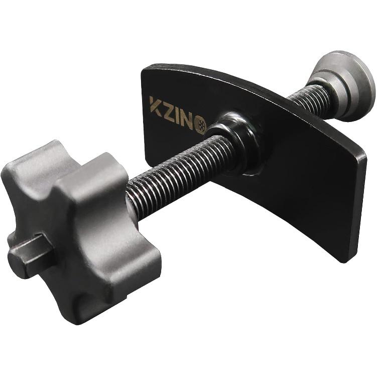 KZINO Brake Pad Spreader, Heavy Duty Piston Brake Caliper Compression Tool, Disc Brake Pad Separator Tool for Precise and Even Compression