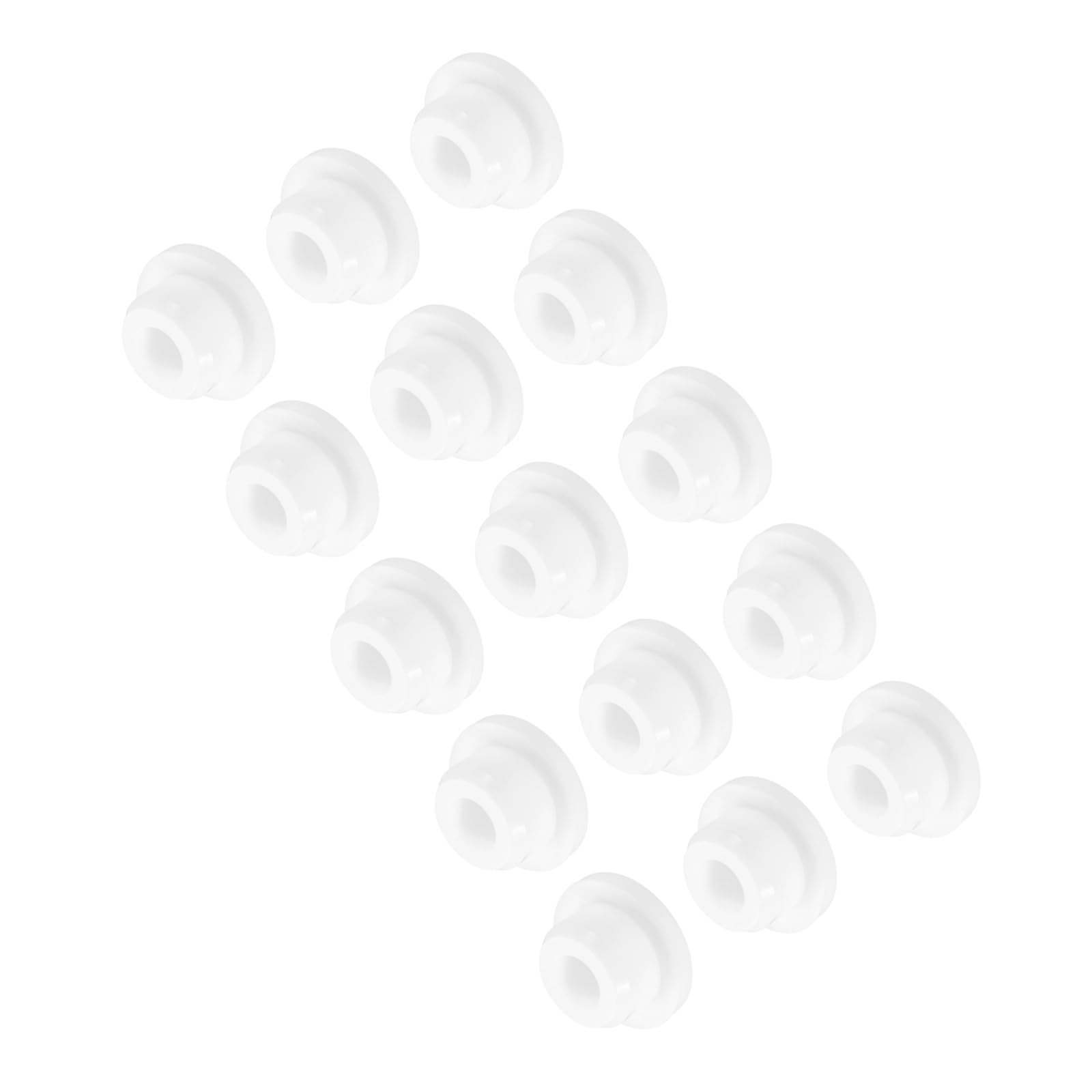 uxcell 15 шт. Т-образная силиконовая заглушка 20 мм (3/4 ) Диа Заглушка для отверстия-защелки Круглая Резиновая