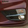Front Fog Light Lamp Cover Trim For Honda Odyssey 2018   Chrome Car Head Foglight Foglamp Bezel Trims Accessories