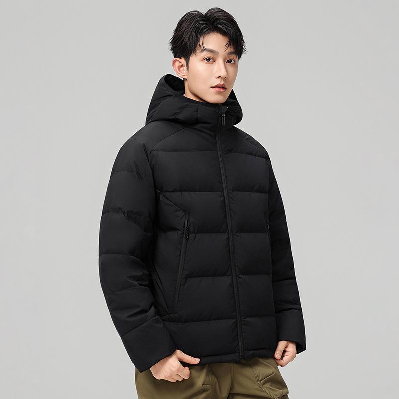 Custom Logo 50% White Duck Down Outdoor Sports Jacket Men/Women - Autumn/Winter Warm Plus Velvet