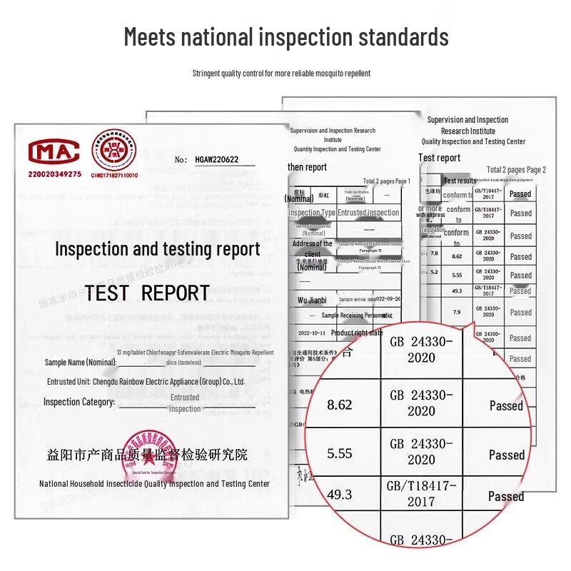 Rainbow Geruchlose Elektrische Mückenabwehr Tabletten Nachfüllpackung
