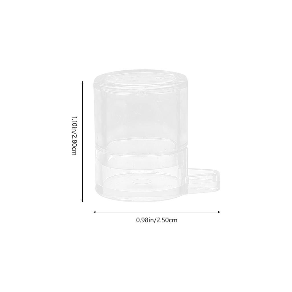 Acrylic Ants Water Feeder Reliable Feeding Container Ant Nest Water Bowl Formicarium Feeding Bowl Ants Nest Set