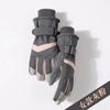 Unisex Ski Gloves: Warm, Waterproof, Fleece-Lined for Outdoor Snow Play, Cold Protection, Travel, Japanese Style, Cycling.