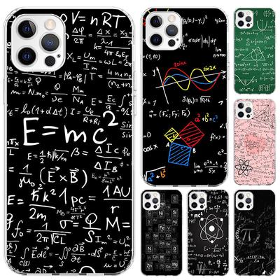 Physics Chemical Mathematics Phone Case for Iphone 17 Air 16 15 Plus 14 13 Mini 12 11 Pro Max 16E 7 8 SE 2020 Soft Funda Print S