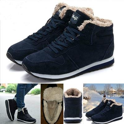 SexysexyShoes Kış Erkek Kadın Sıcak Çalışma Açık Kar Botları Tutmak