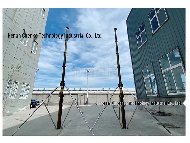 Electric Portable Lifting Lightning Rod - 10m, 15m, 25m